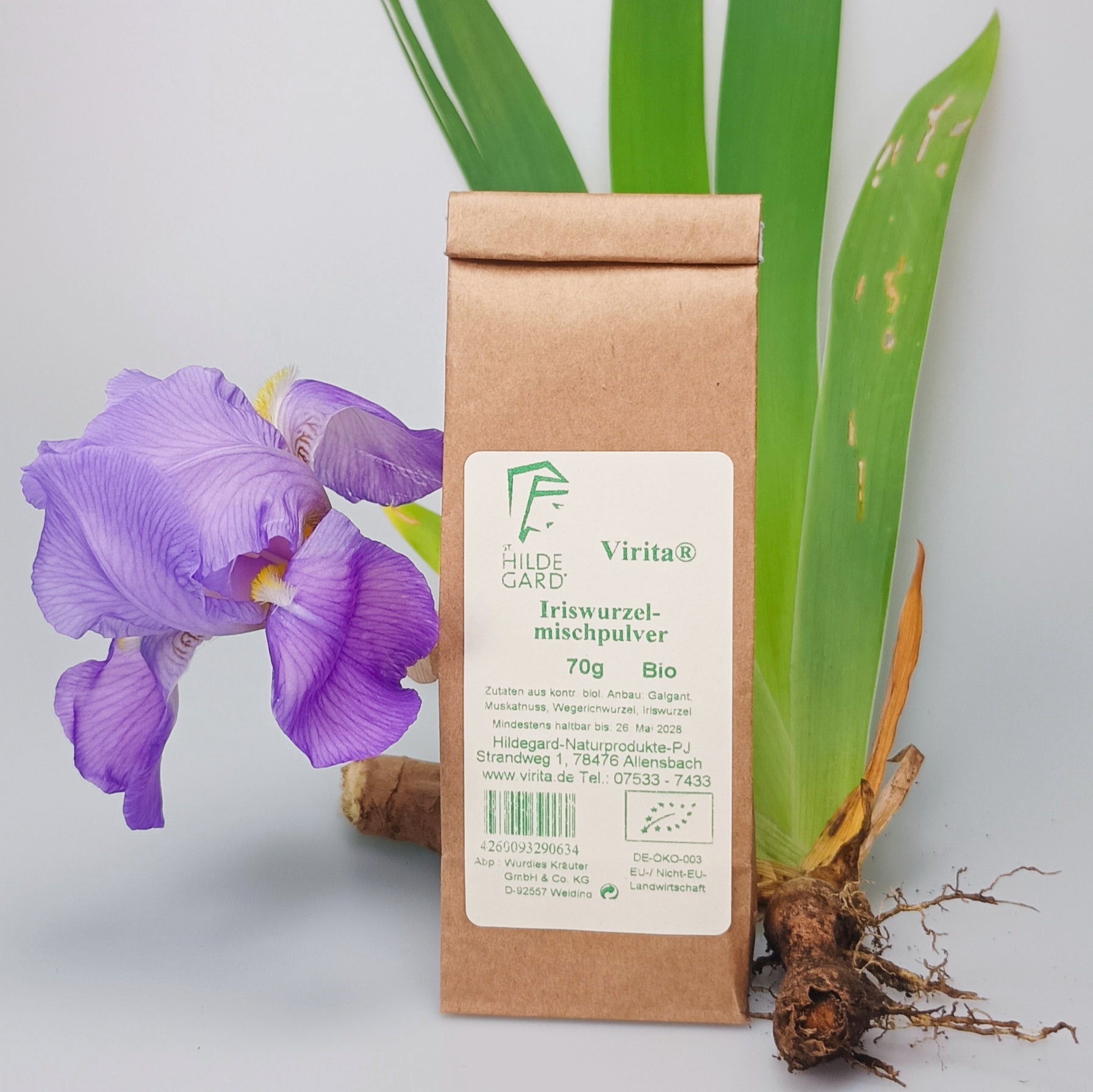 Iriswurzelmischpulver BIO - 70 g
