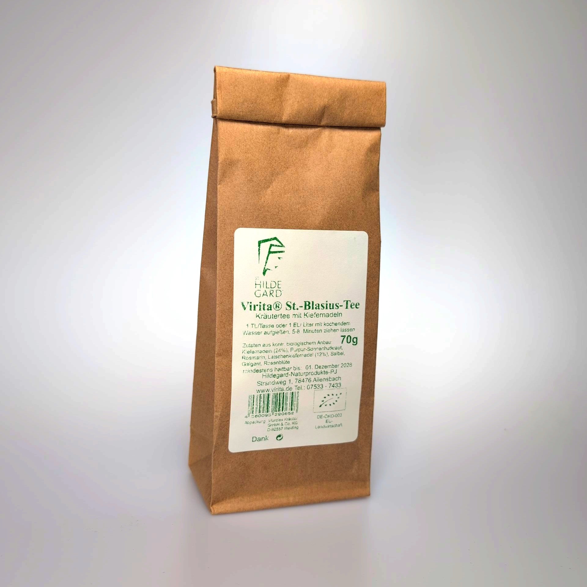 Sankt Blasius Kräutertee mit Kiefernadeln