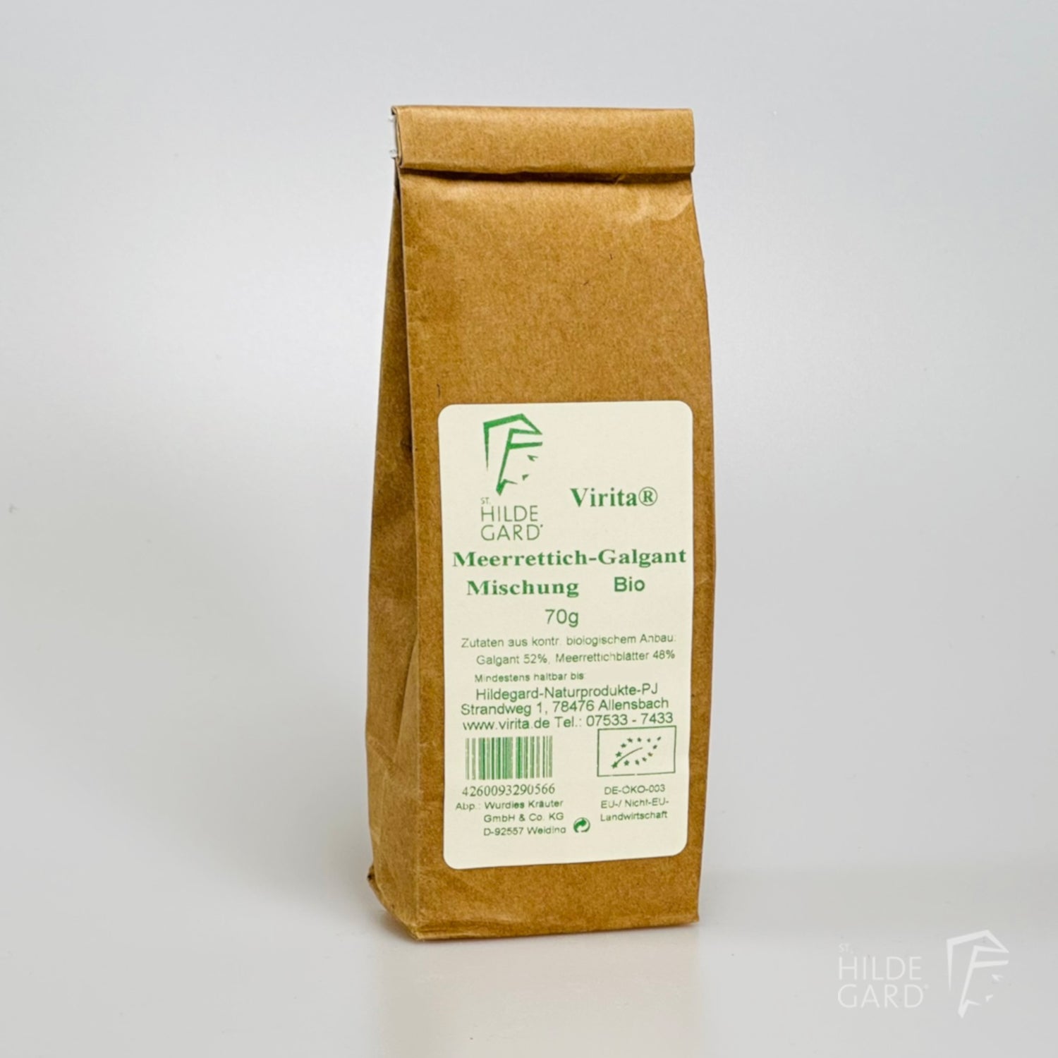 Meerrettich-Galgant-Mischung Bio - 70 g