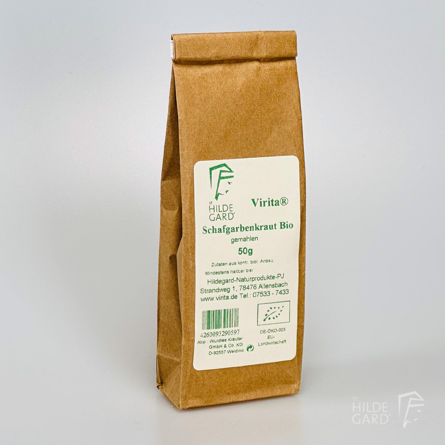 Schafgarbenkraut, gemahlen, Bio