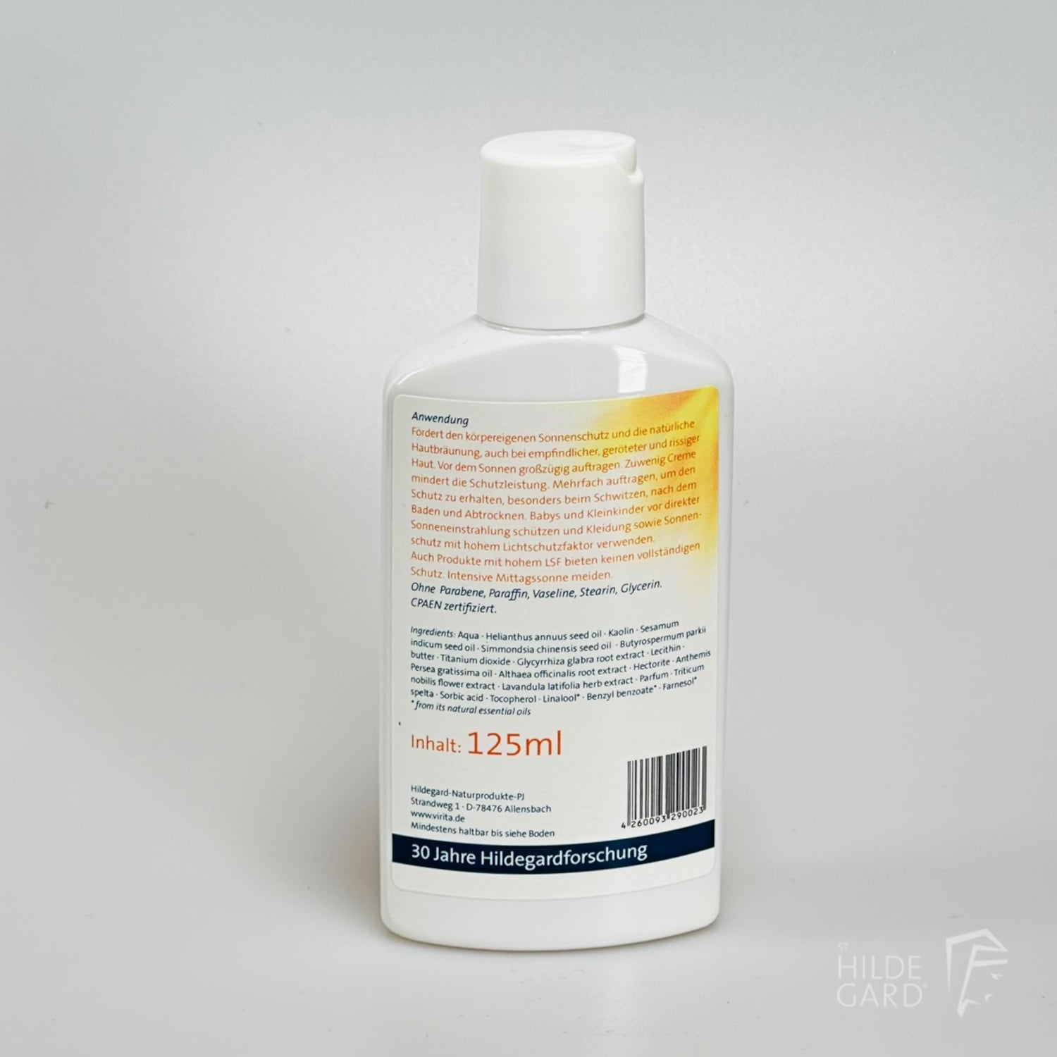 Virita Sonnenschutz Creme LSF Bio - Sonnenschutz Creme nach Dr. Strehlow