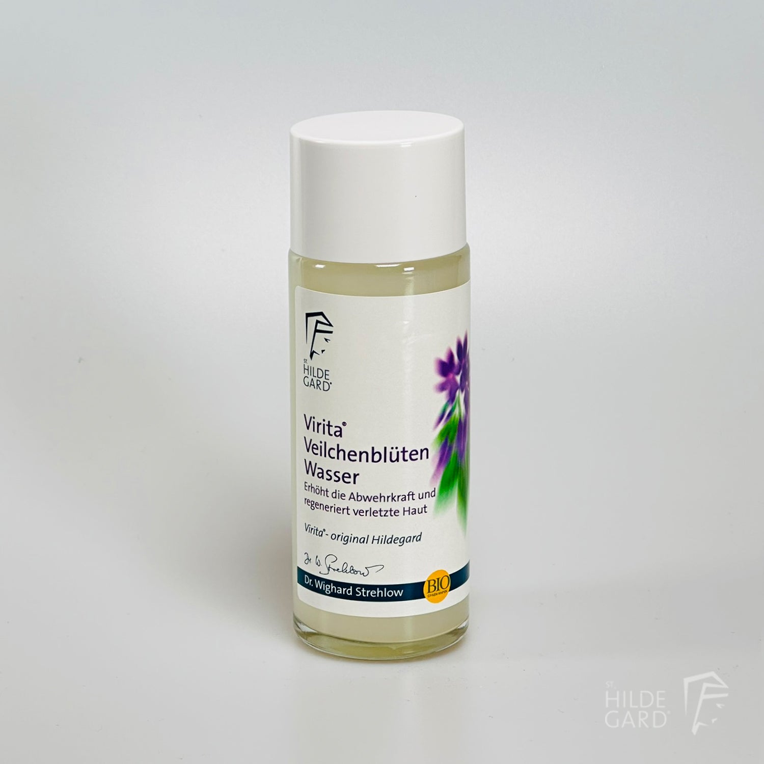 Virita Veilchenblüten Wasser Bio - zur Vitalisierung, Tiefenreinigung und Entspannung der Haut