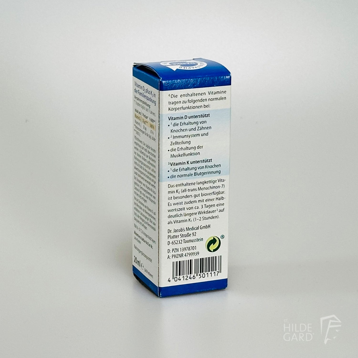 Vitamin D3 K2 20 ml Dr. Jacobs