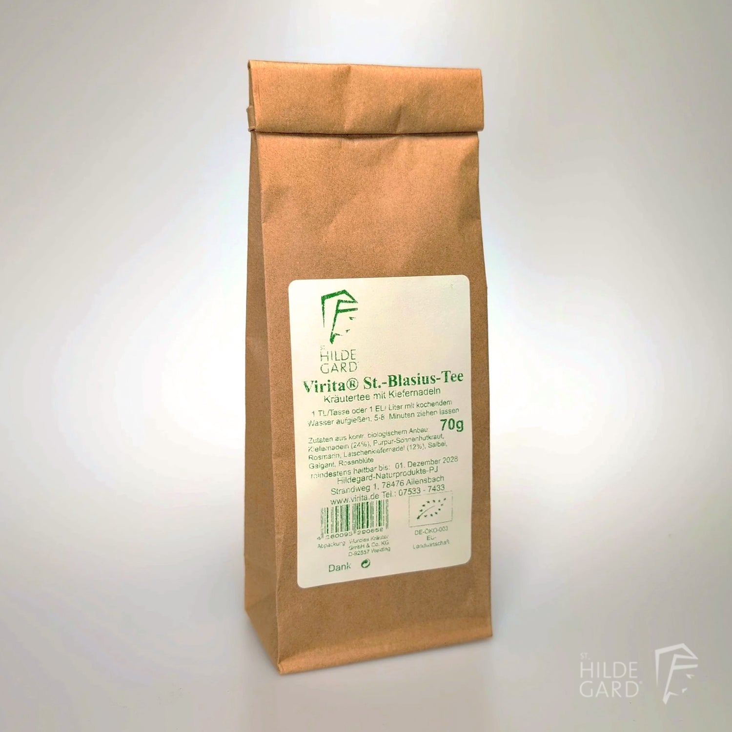 Sankt Blasius Kräutertee mit Kiefernadeln