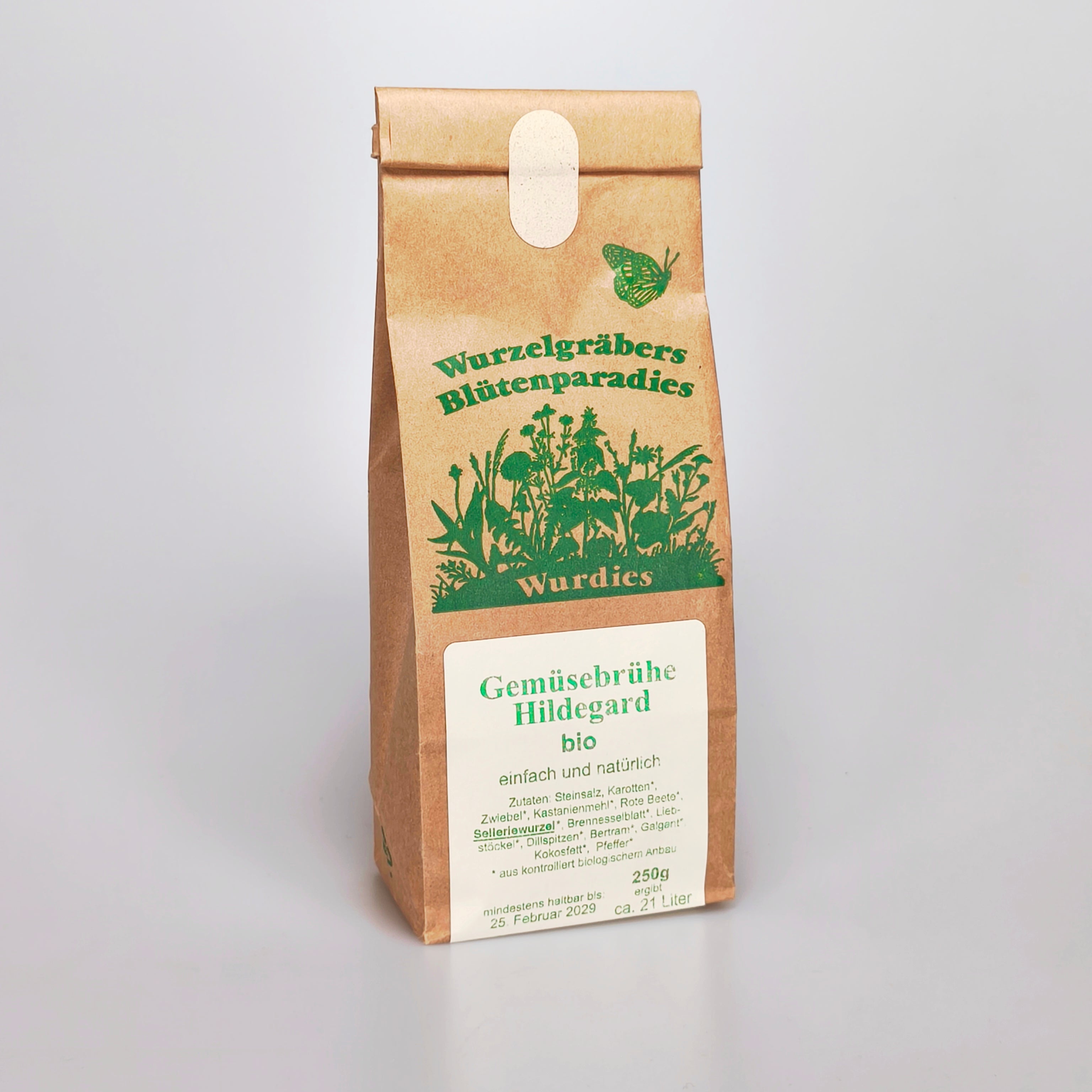 Gemüsebrühe Hildegard bio - einfach und natürlich - 250g