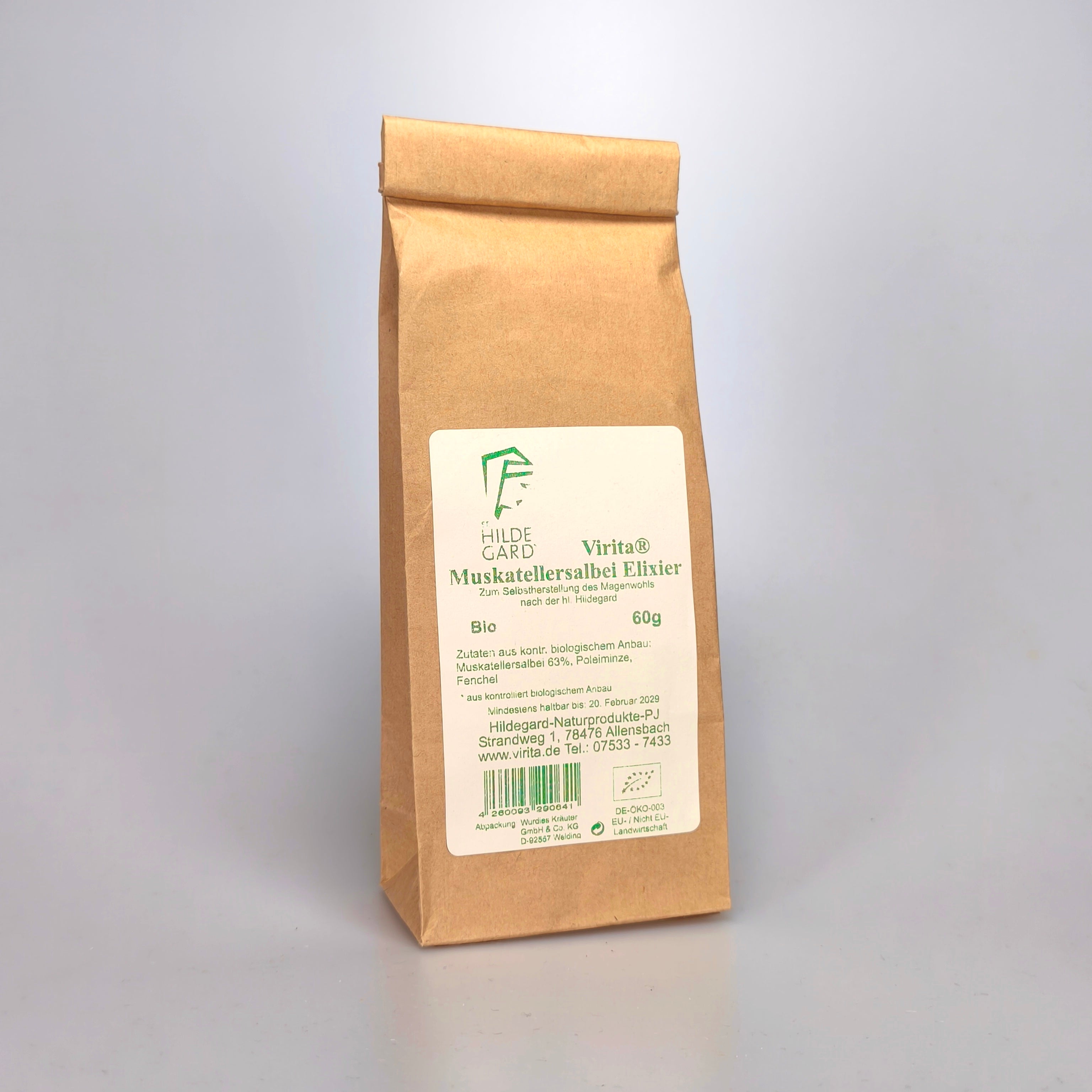 Muskateller - Salbei - Elexir BIO - 60g