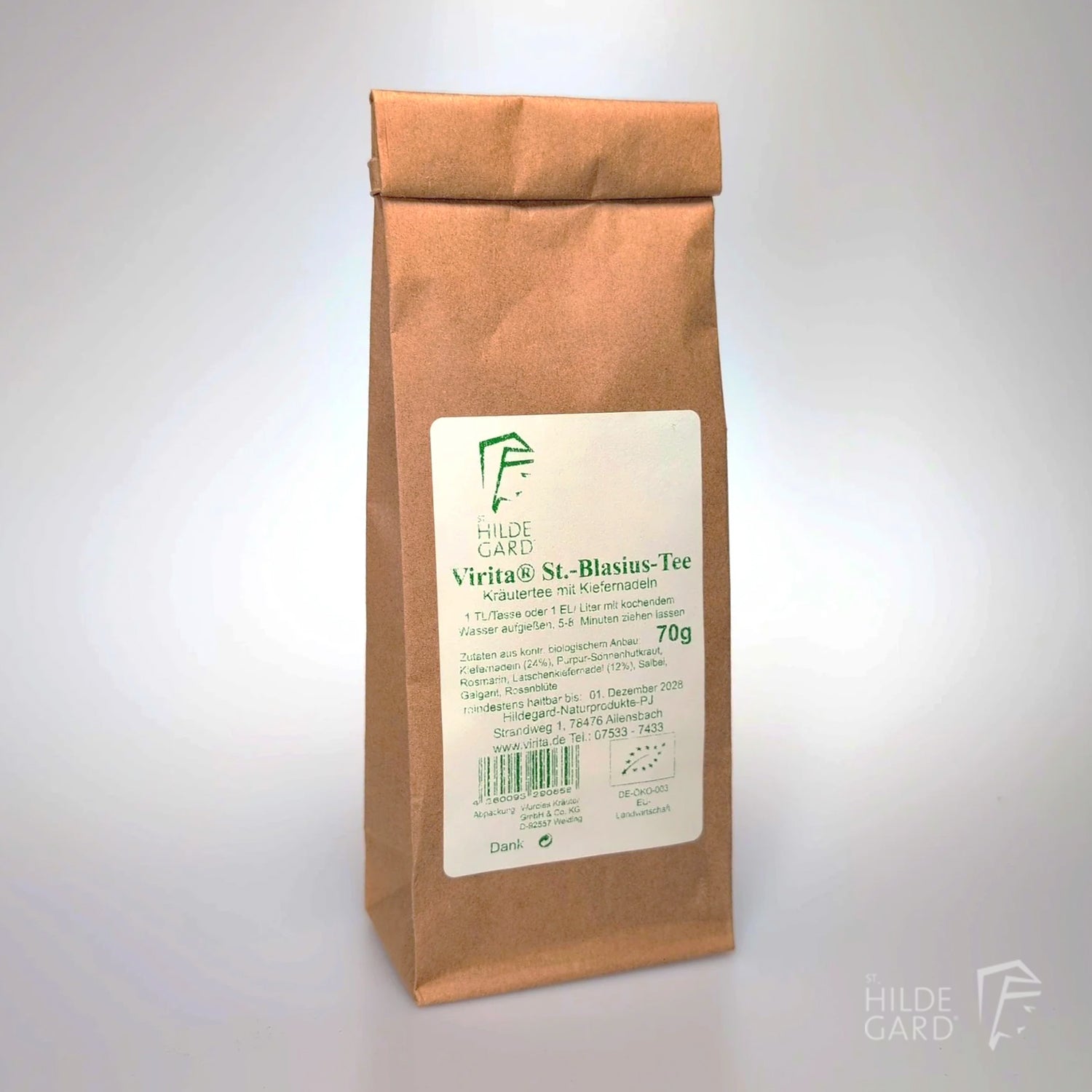 Sankt Blasius Kräutertee mit Kiefernadeln