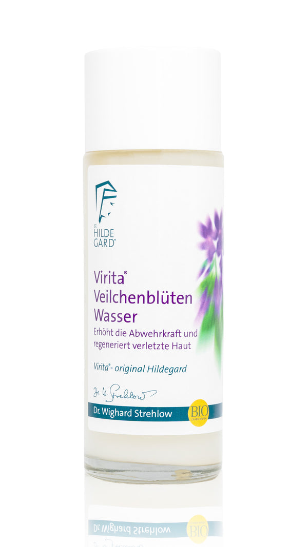 Virita Veilchenblüten Wasser Bio - zur Vitalisierung, Tiefenreinigung und Entspannung der Haut
