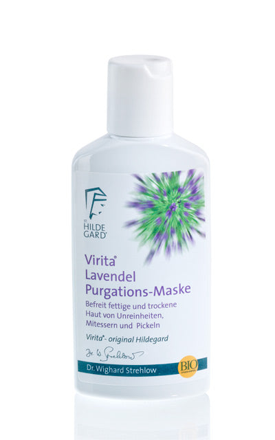 Virita Lavendel Purgations-Maske Bio - die Erlösung für alle, die von Pickeln und Akne geplagt sind
